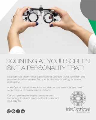 Instagram post from irisopticalza. This post is in position 2.